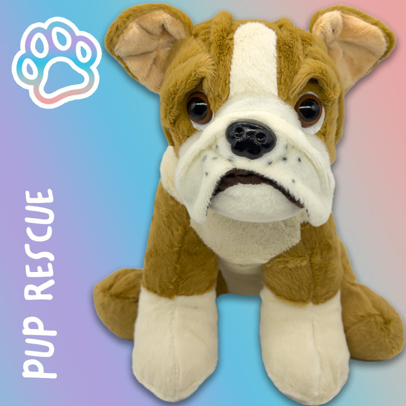 Rescue dog stuffed clearance animal