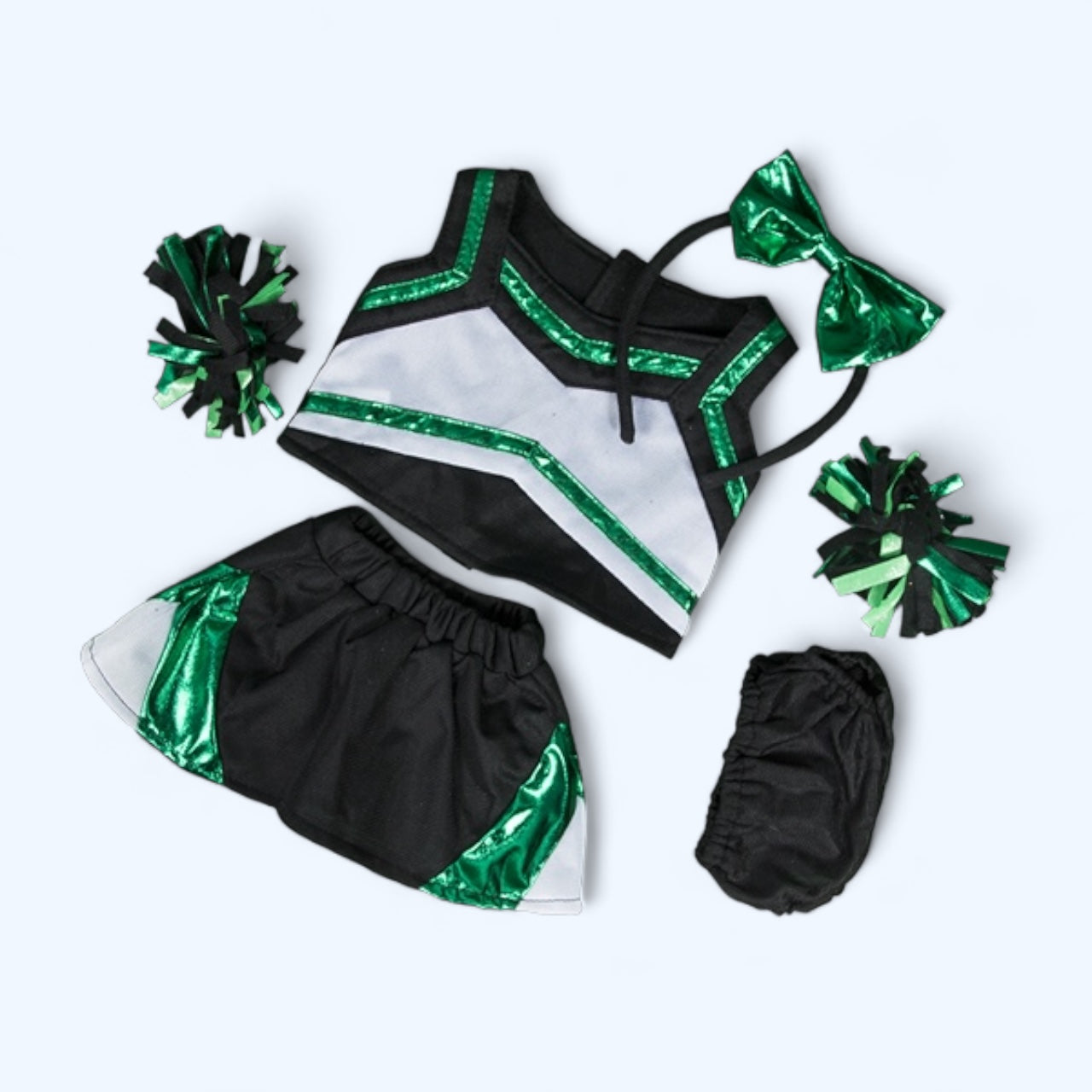 Team Green Cheerleader Outfit