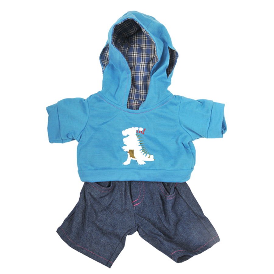 Dinosaur Outfit Blue