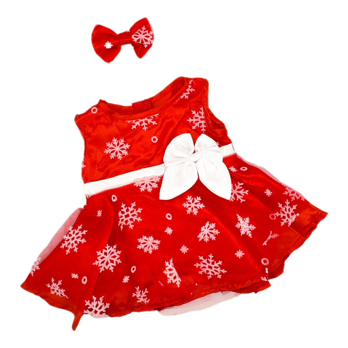 Red Snowflake Dress