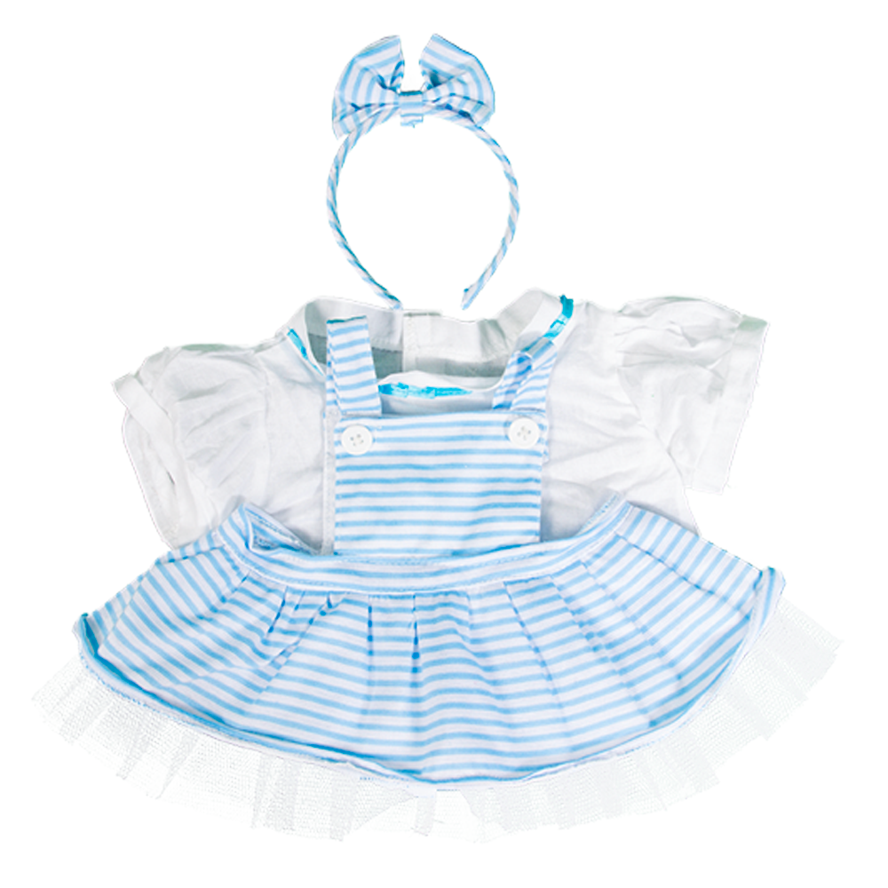 Pinstripe Pinafore Outfit