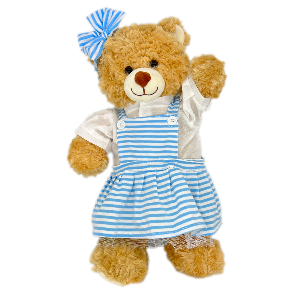 Pinstripe Pinafore Outfit